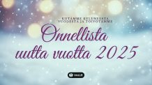 Onnellista uutta vuotta